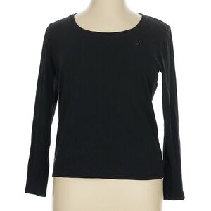 Tommy Hilfiger, 2X,  Long sleeve black Tee. Excellent condition